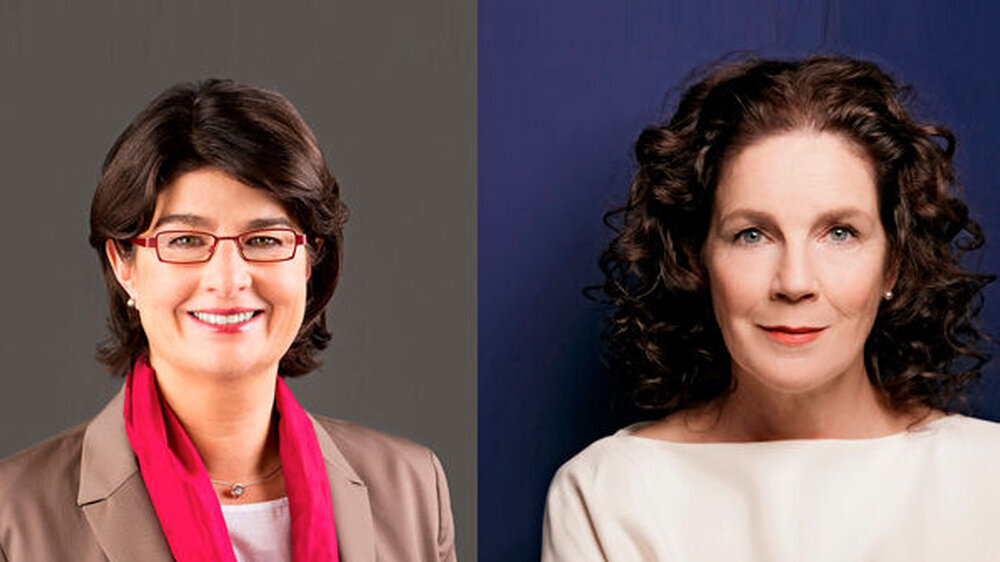 Antje Kapinsky und Cornelia Wanke sind Co-Vorsitzende bei den Spitzenfrauen Gesundheit.