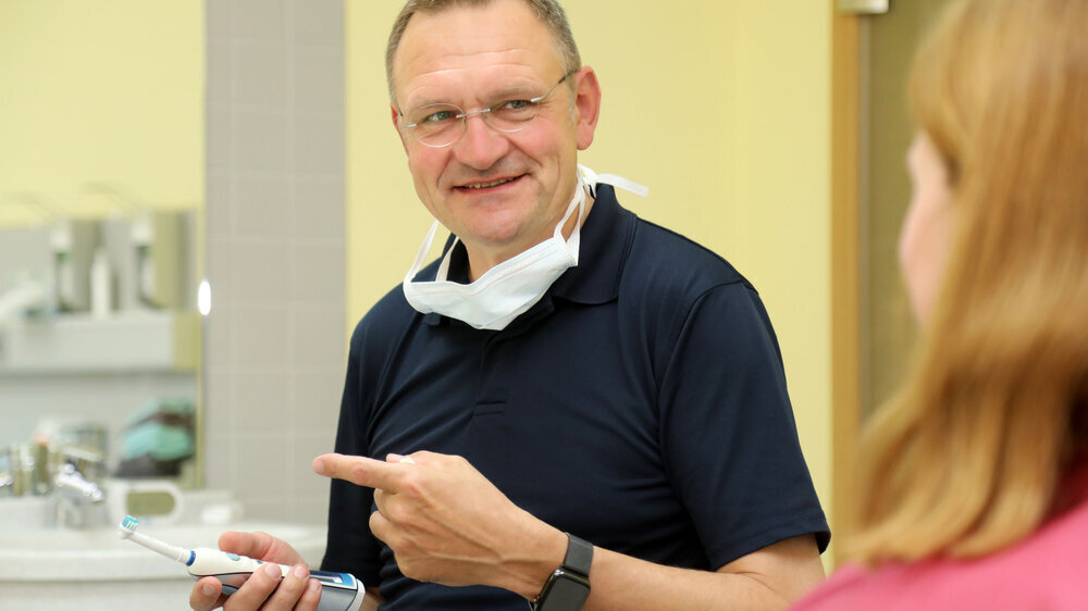 Dr. Christian Junge, Präsident der Landeszahnärztekammer Thüringen