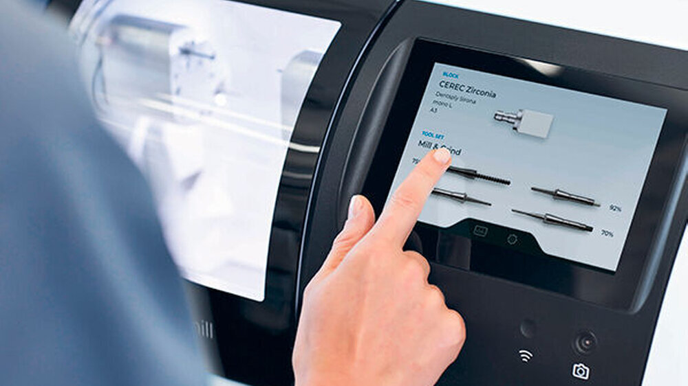 Vertrautes Gefühl bei der Bedienung der Touch-Oberfläche: Einfache und geführte Prozesse beschleunigen den Workflow.