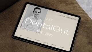 Webauftritt von Dr. Sven Tomalla