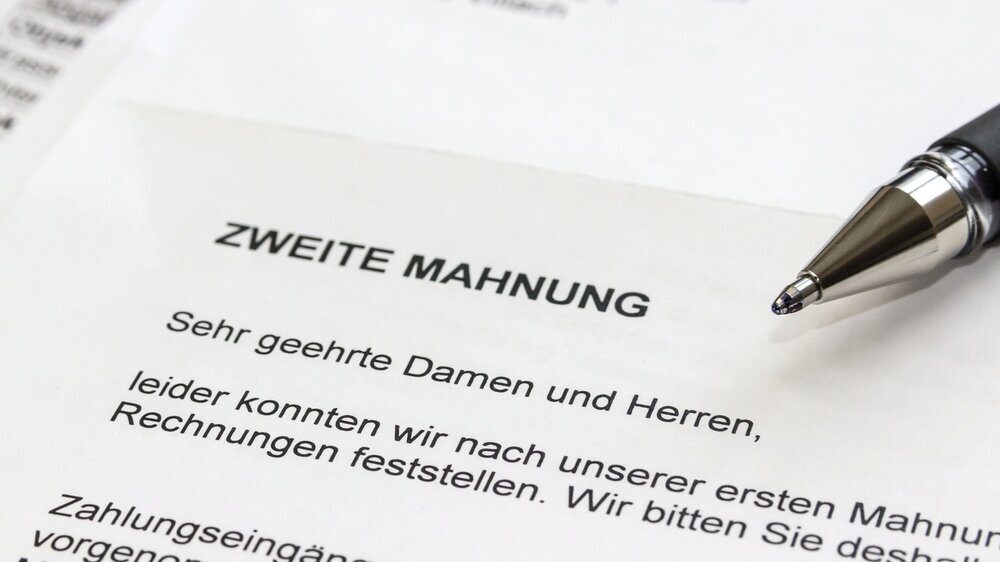 Zweite Mahnung/Zahlungsaufforderung Zweite Mahnung/Zahlungsaufforderung