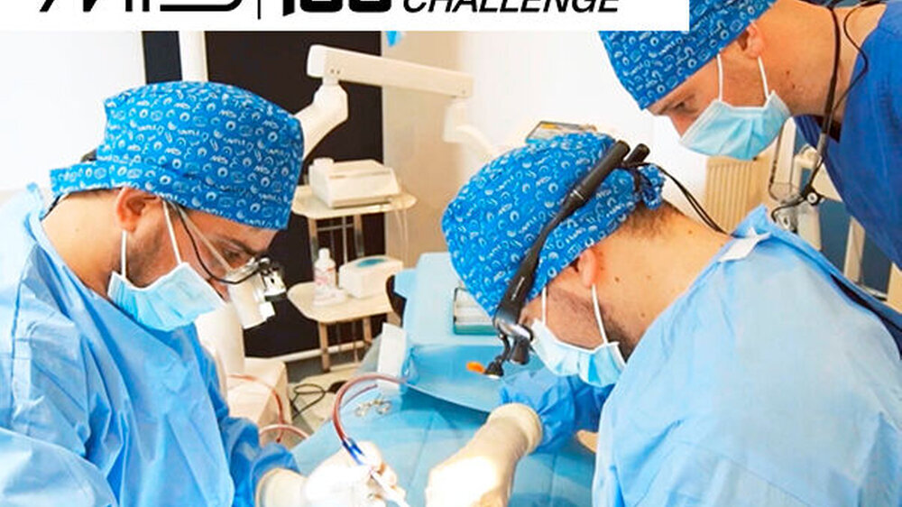 Bei der „100 Implant Challenge“ von MIS Implants starten die Teilnehmer in sechs Modulen in die praktische Implantologie oder vertiefen ihre bisherigen Erfahrungen und Kenntnisse.