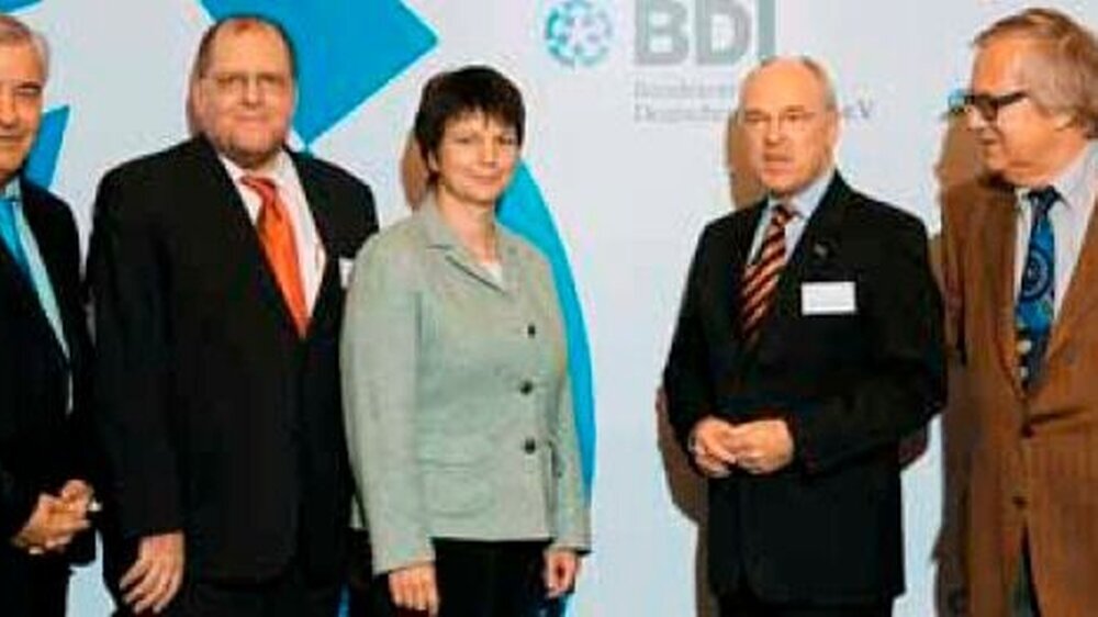 Bringt das GKV-WSG mehr Wettbewerb ins System? Diese Frage diskutierten Wilfried Jacobs, Franz Knieps, Moderatorin Dr. Ursula Weidenfeld vom Berliner Tagesspiegel, Dr. Carsten Kreklau und Prof. Dr. Wernhard Möschel (v.l.n.r.).