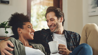 Paar im Gespräch Partnerschaft