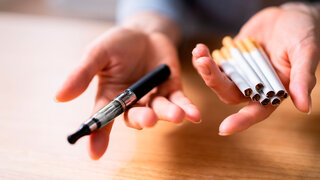Vape und Zigaretten
