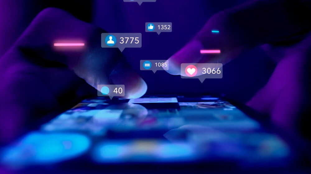 Posts auf Social Media