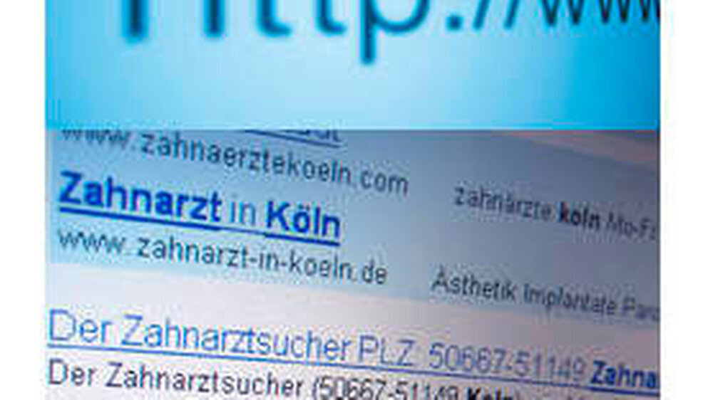 Patient sucht Zahnarzt? Gut, wenn man bei Google oben steht.