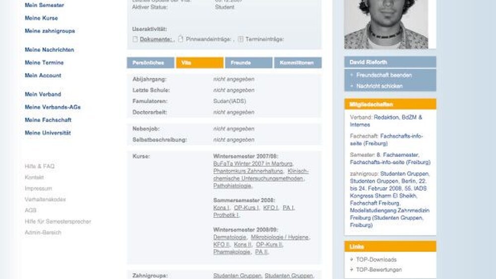Zwei Projekte des BdZM: Zahnigroups und Zahniportal