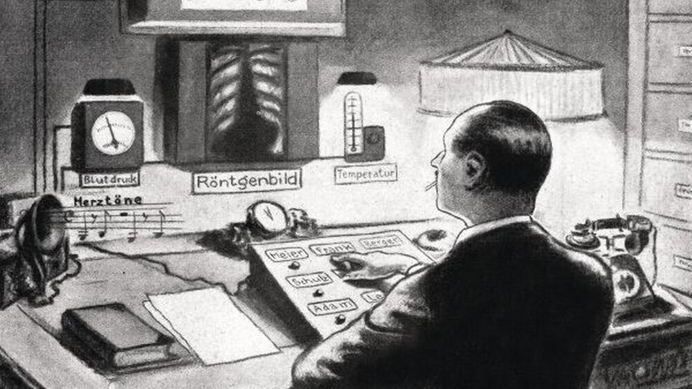 „Der Arzt der Zukunft“: eine erste Vision der Tele-Medizin?