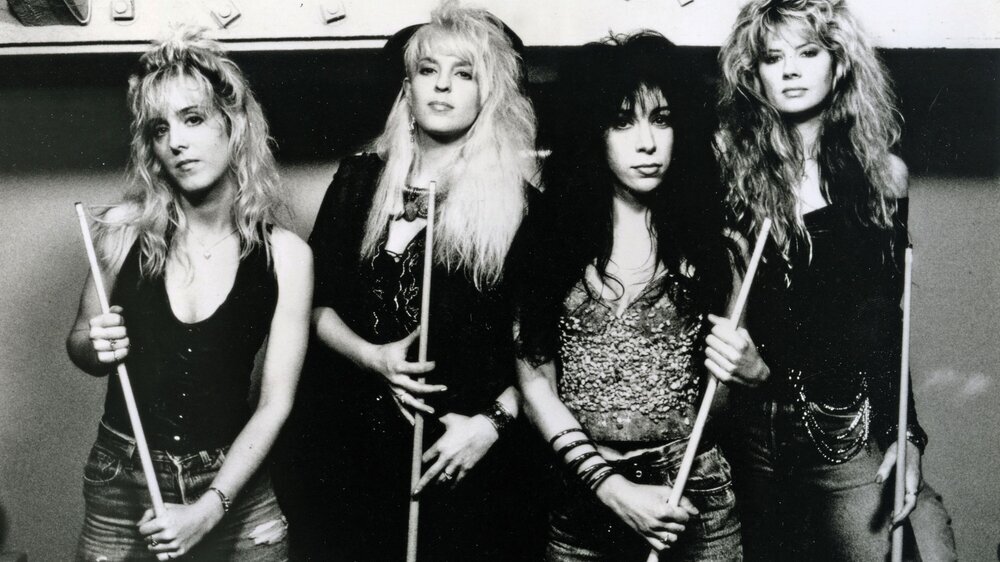 D6GA5E D6GA5E VIXEN Promotional photo of US rock group in 1990. Photo Mark Weiss