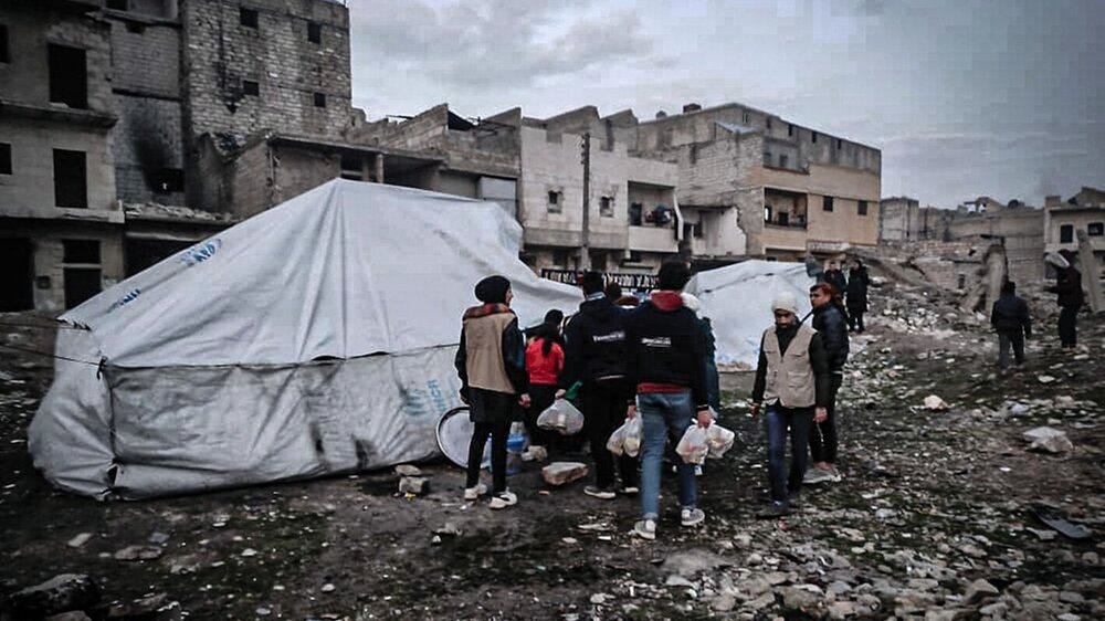HDZ Spendenhilfe Erdbeben Franziskaner Helfer Syrien_9
