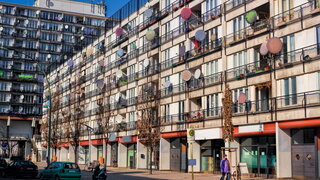 Sozialer Brennpunkt in Berlin Schöneberg, Deutschland
