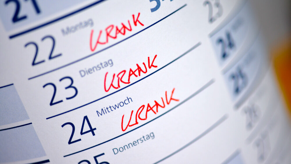 Krankmeldung