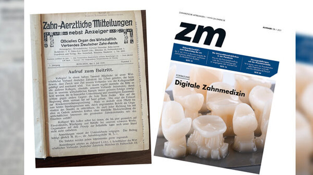 Die erste Ausgabe 1910 ... und die aktuelle Ausgabe 111 Jahre später
