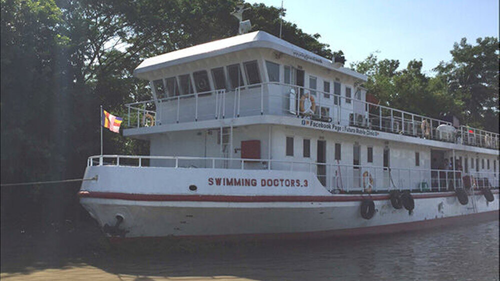 Die MS Futura ist seit November 2016 für die Swimming Doctors im Einsatz. Eine Mission beginnt jeweils am Ersten eines Monats und dauert 22 Tage.