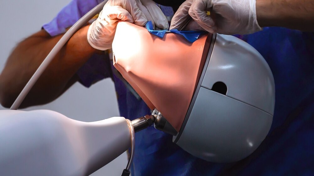 Arbeit am Phantomkopf