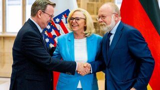 Ramelow  verleiht Thüringer Verdienstorden an Ehepaar Rommel