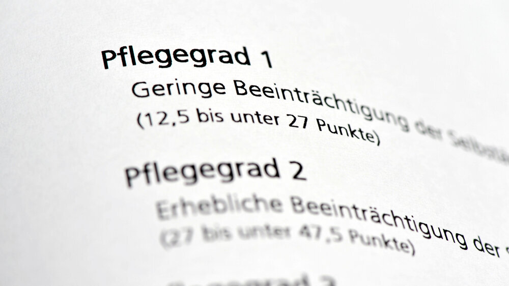 Pflegegrad Pflegeversicherung Pflegebedürftigkeit Pflegebedarf SPV