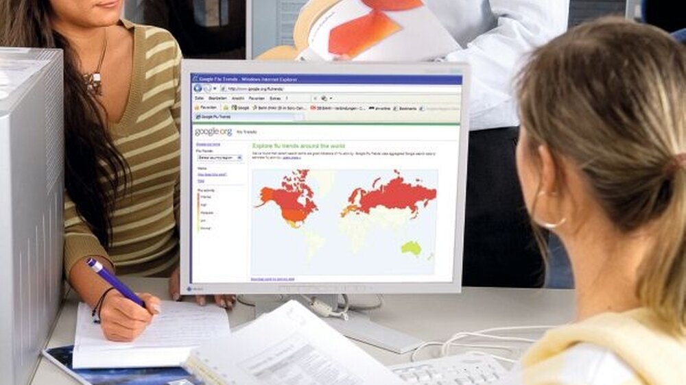 Wer sich mau fühlt, fragt Google. Sagt Google und konzipiert „Flu Trends“.