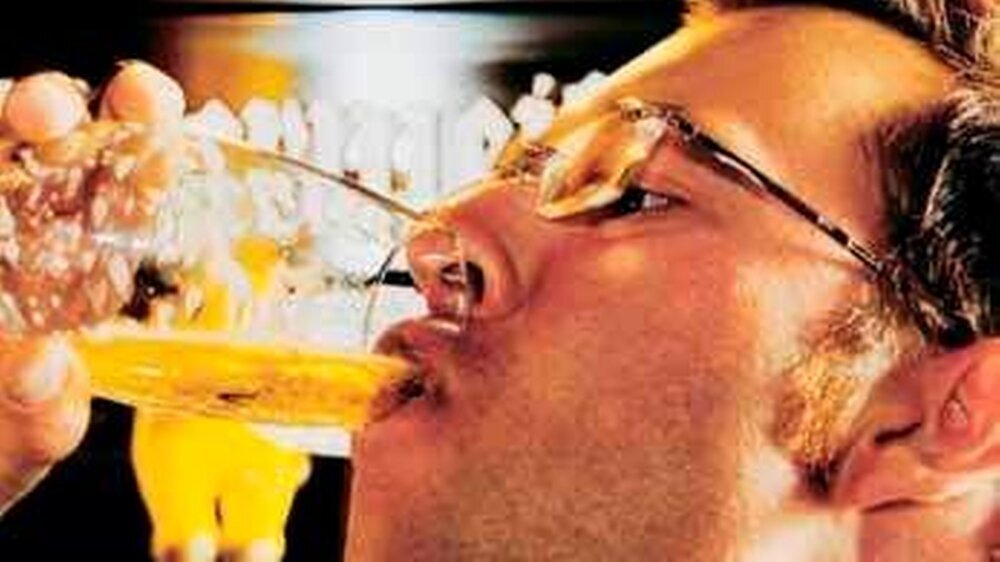 Abends, nach getaner Arbeit, zischt es richtig ... wer aber schon morgens mit dem Alkohol anfängt, hat ein ernsthaftes Problem.