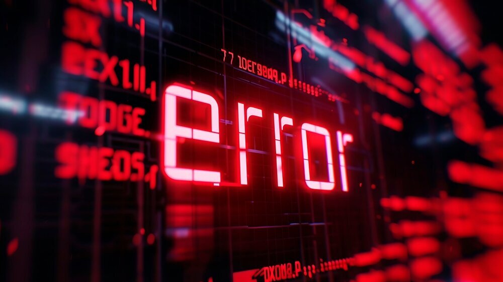 Fehlermeldung Error