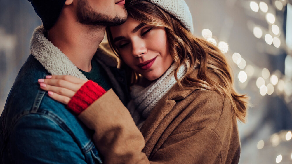 Verschmustes Pärchen