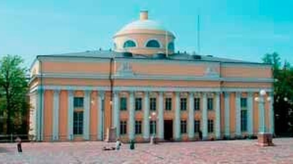 Die Bibliothek der Universität von Helsinki