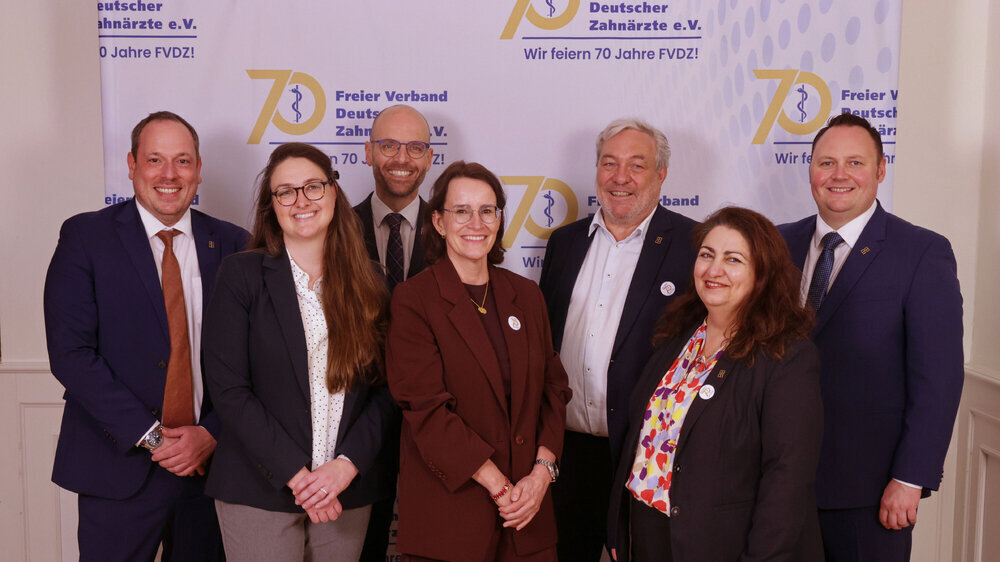 Neuer Bundesvorstand des FVDZ von 2025 bis 2027