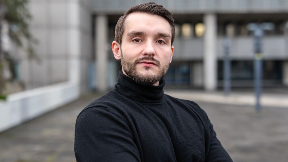 Pressesprecher des bdzm Konstantin Schrade aus Bonn.