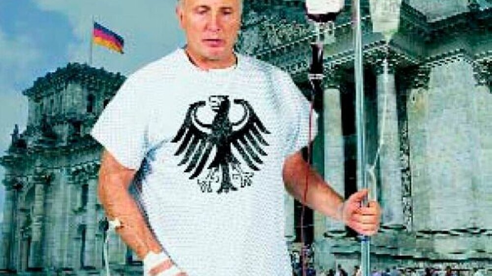 Am Tropf: Die deutsche Wirtschaft ist ein Pflegefall.