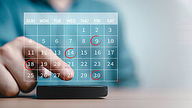 Digitaler Kalender