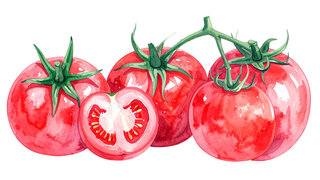 Illustration Tomaten