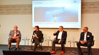 Podiumsdiskussion der IKK am 09.04.2025 in Berlin