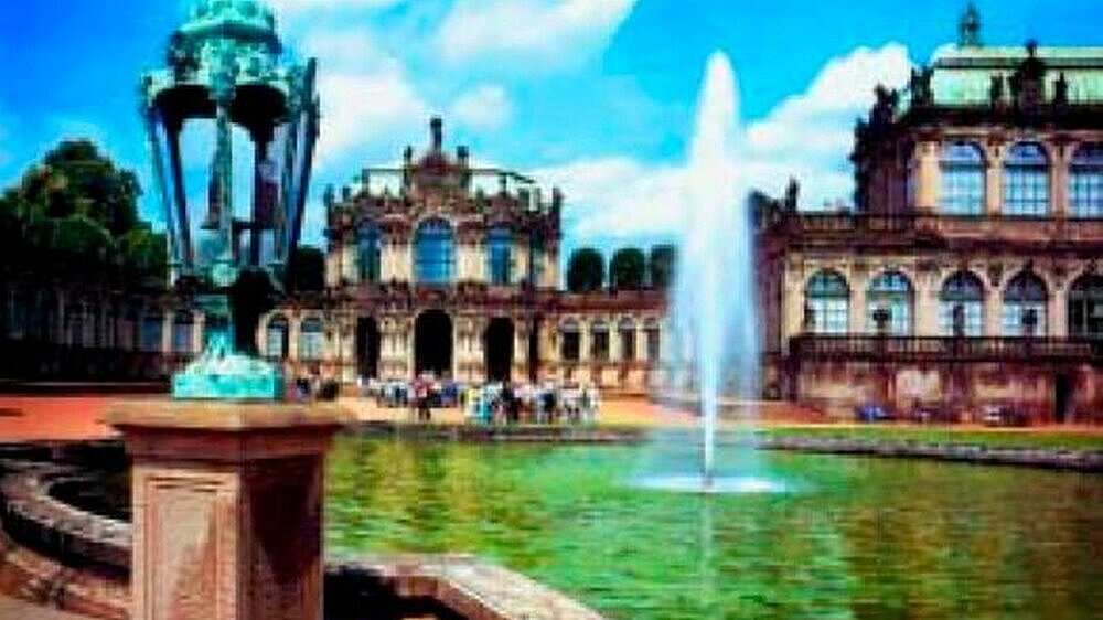 Der Zwinger in Dresden ist immer wieder eine Reise wert und lohnt den Besuch nach den Kongressveranstaltungen.