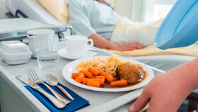 Essen im Krankenhaus