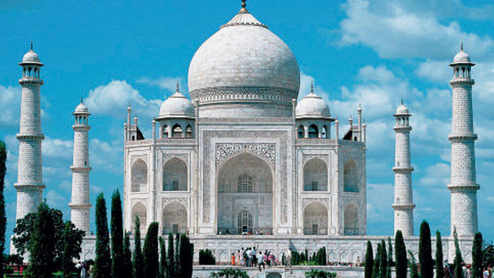 Das Taj Mahal gilt wegen der Harmonie seiner Proportionen als schönstes Gebäude Indiens und ist nur eine kurze Fahrt vom Kongresscenter in Greater Noida entfernt. |