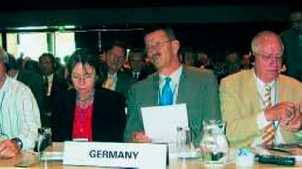 Mitglieder der deutschen Delegation bei der FDI: (v.l.n.r.) Dr. Rüdiger Krebs, Barbara Bergmann-Kraus, Prof. Dr. Peter Reichart, Dr. Jürgen Braun-Himmerich, ZA Ralf Wagner