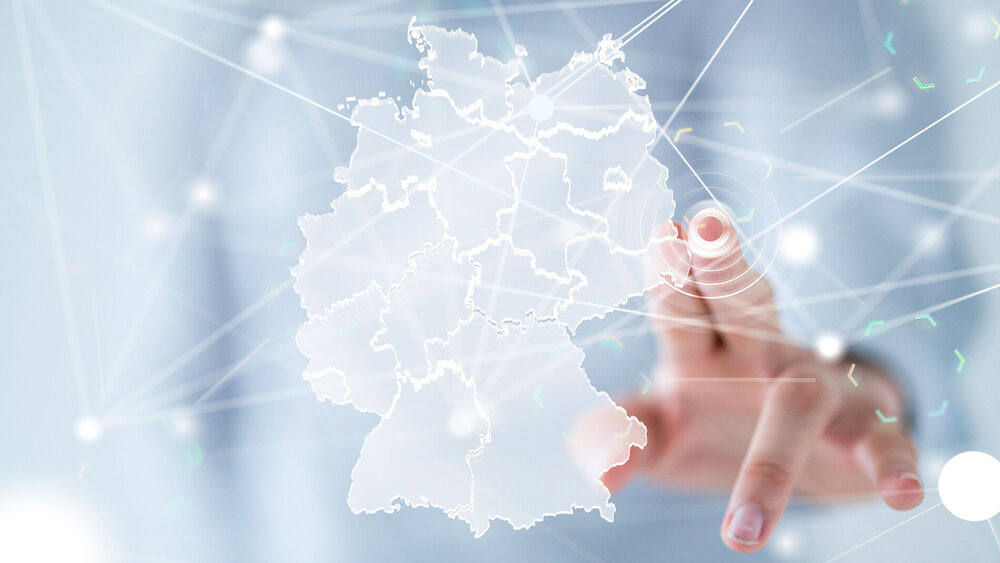 Deutschlandkarte Deutschland