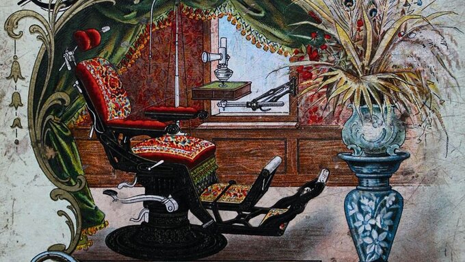 Nach Dr. Ulrich Lohse der schönst Dentalkatalog der Zahnheilkunde aus dem Jahr 1897.