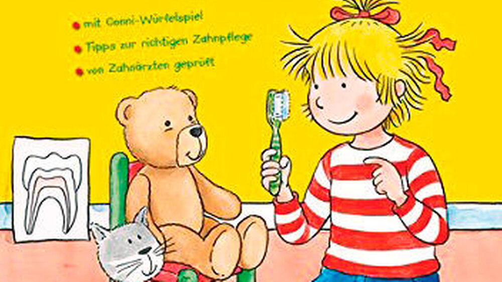 <b>Hanna Sörensen, Uli Velte: Spielerisch die Zähne putzen. Carlsen Verlag GmbH, Hamburg, 2016. 3,99 Euro, ISBN: 978–3–551–18266–1 </b><br>\r\n<b>Inhalt:</b> Spiel- und Lernbuch zum Themenbereich „Zähne“ für Grundschüler der ersten Klass