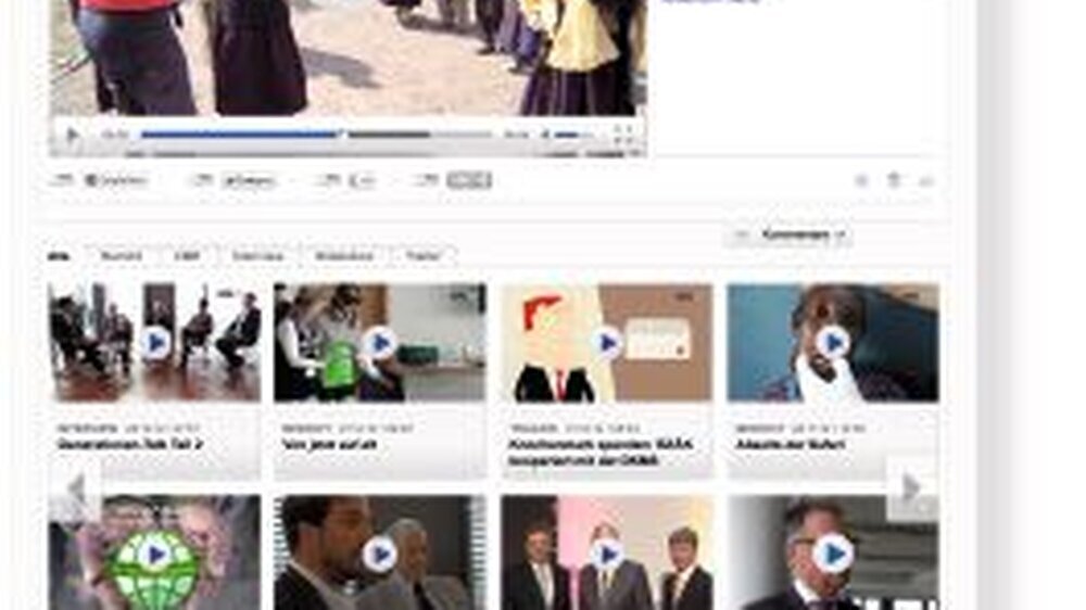 Der Bereich zm.tv ermöglicht einen schnellen Überblick über die neuesten Videos, Interviews und Berichte.