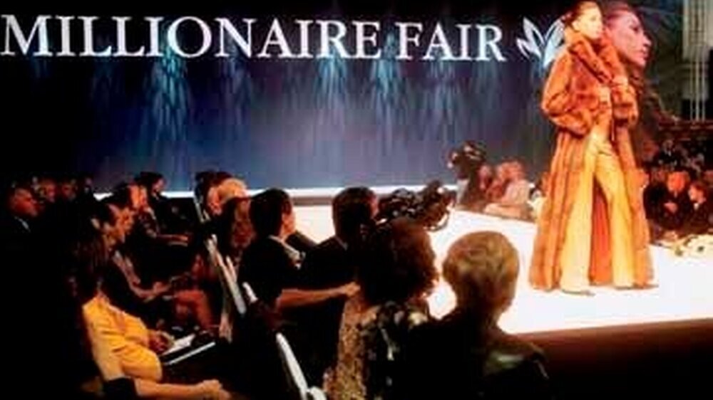 Auf der Millionaire Fair in Moskau rollt der Rubel von allein, denn das Publikum liebt alles, was schick und teuer ist.