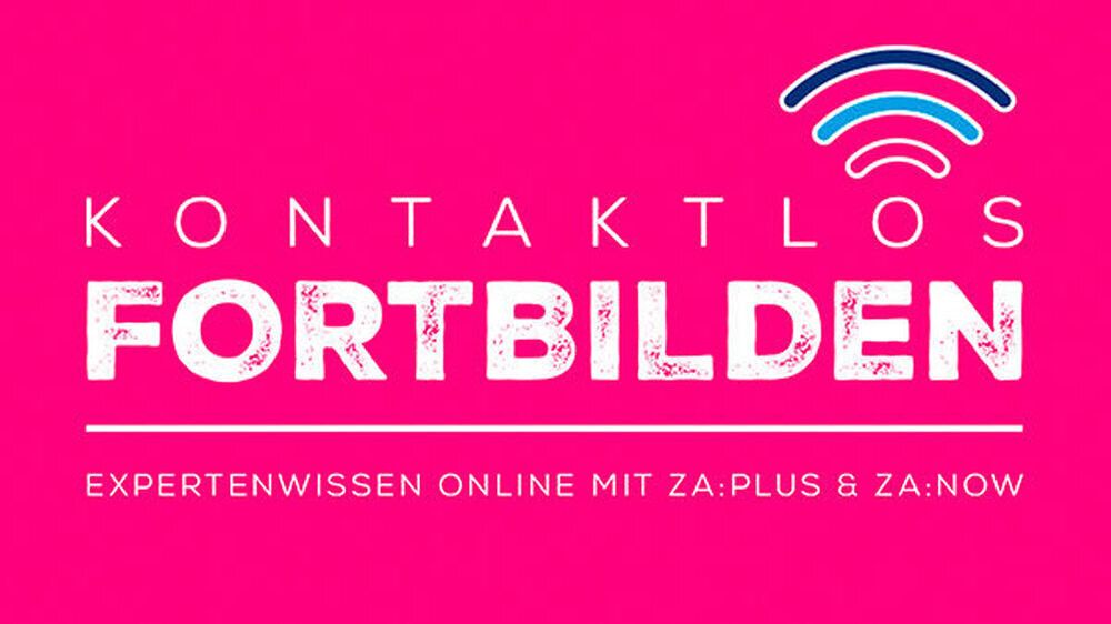 DIE ZA bringt nun, unter Berücksichtigung der aktuellen Situation, unter dem Motto „Kontaktlos fortbilden“ zwei neue digitale Services an den Start, die den persönlichen Austausch ermöglichen.