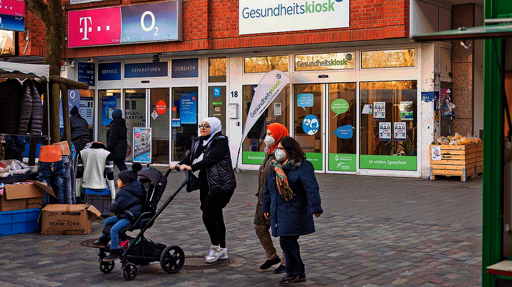 Der Gesundheitskiosk in Hamburg-Billstedt