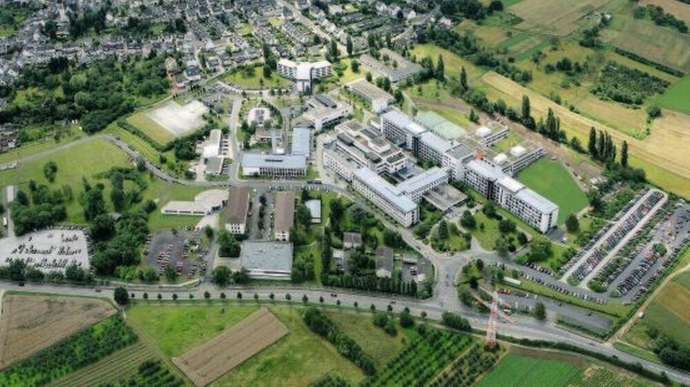 Das Bundeswehrkrankenhaus in Koblenz