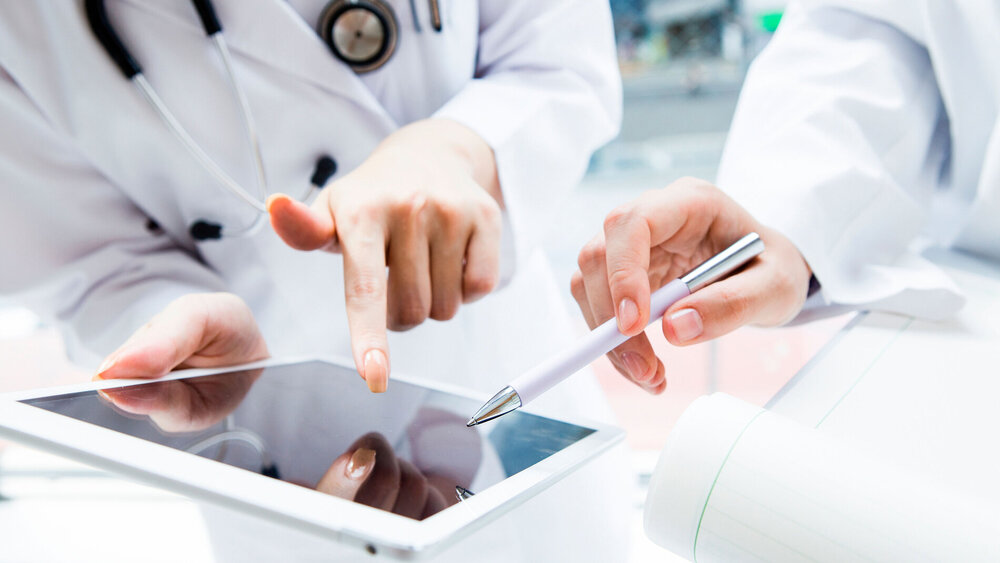 Symbolbild Digitalisierung Arztpraxis