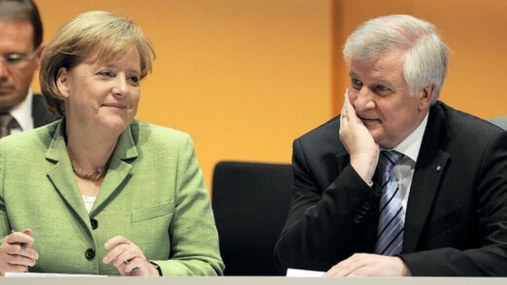 Wollen die Bundestagswahl 2009 gewinnen: Bundeskanzlerin Angela Merkel (CDU) und CSU-Parteivorsitzender Horst Seehofer