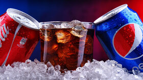 Cola und Pepsi Werbefoto