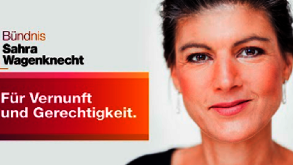 Partei-Logo Bündnis Sahra Wagenknecht (BSW)