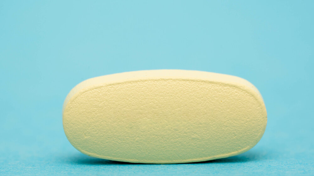 Penicillin V Pharmaceutical medicine pills  tablet  Copy space. Medical concepts.
